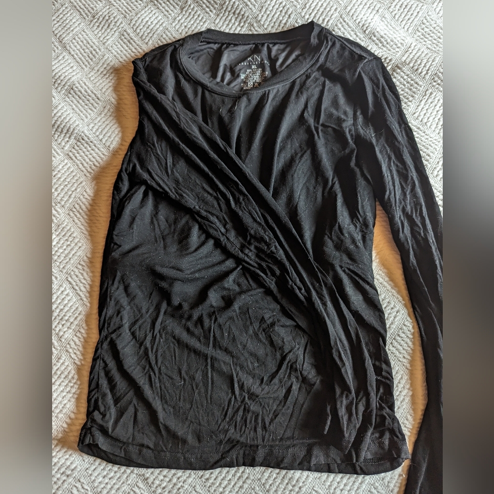 Klassy Network Brami Long sleeve T-shirt Black XL